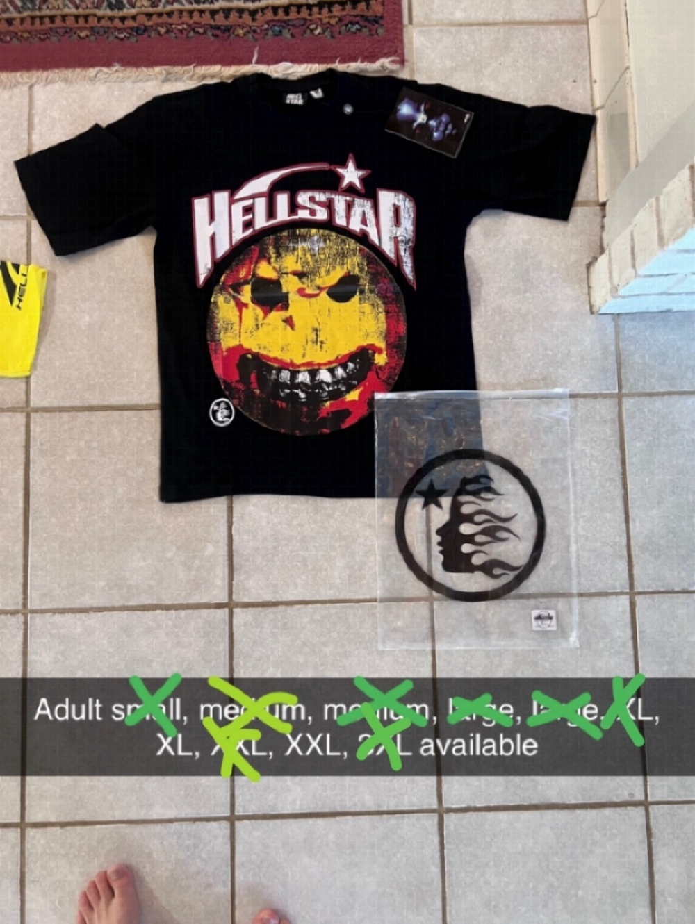 Men’s hellstar shirts size XL